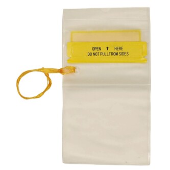 Pouzdro vodotěsné Fox 12,7 x 18,4 cm - průhledné