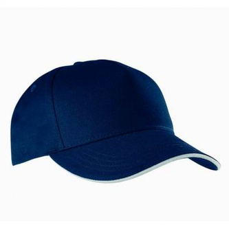 Kšiltovka K-up Poly Contrast - navy-bílá