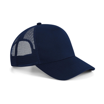 Kšiltovka Beechfield Microknit Snapback Trucker - navy