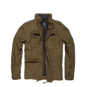 Bunda Vintage Industries Ground - olivová, L