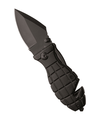Nůž na přežití Pineapple - černý