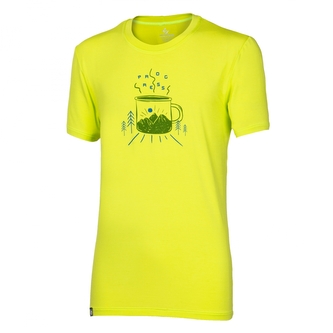 Tričko pánské Progress Mug s bambusem - žluté, XL