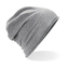 Čepice pánská Beechfield Jersey Beanie - šedá