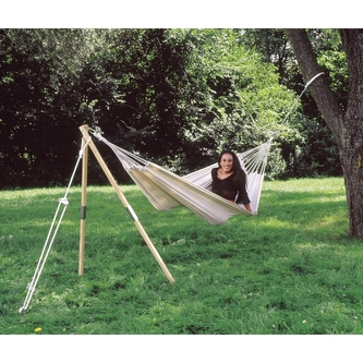 Stojan na houpací síť Amazonas Madera - hnědý