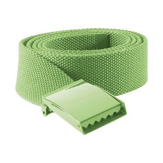 Módní barevný opasek K-Up - zelený, 130