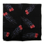 Šátek bandana Fosco Large Dices - bílý