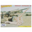3D dřevěné puzzle Woodcraft Protiletecké dělo - hnědé
