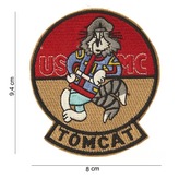 Nášivka textilní 101 Inc Tomcat USMC - barevná