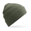 Čepice Beechfield Waffle Beanie z organické bavlny - olivová