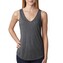 Tílko Bella Flowy V-neck Tank - šedé, L