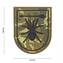 Gumová nášivka 101 Inc Special Forces Spider - woodland