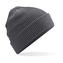 Čepice Beechfield Waffle Beanie z organické bavlny - šedá
