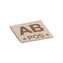 Nášivka Claw Gear Bloodgroup AB POS - desert