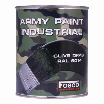 Barva nátěrová 1l Fosco - olive drab ral 6014