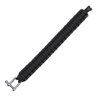 Náramek Paracord 101 Inc Para Iron 9 - černý