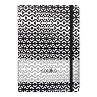 Spoko zápisník, Linear III (trojúhelník), A5, 75 g, 96 stránek, linkovaný