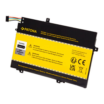 Aku Lenovo Thinkpad L480/L590  4100mAh Li-Pol 11,1V