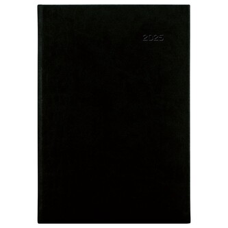Diář týdenní A5 - Viva černá 2025, 14,8 × 21 cm