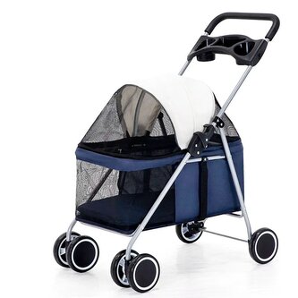 Buggy Light Kočárek pro psy 46 x 91 x 69 cm  Černá