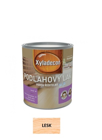 Xyladecor Podlahový lak na vodní bázi 2,5l Polomat Bezbarvý