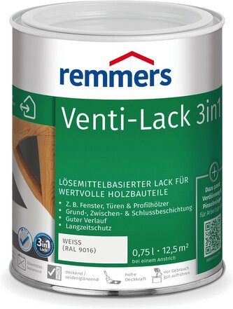 Remmers - Venti-Lak 3v1 BÍLÝ RAL 9016 5l