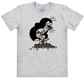 Pánské tričko Krteček: Rýč a kopec (2XL) šedá bavlna