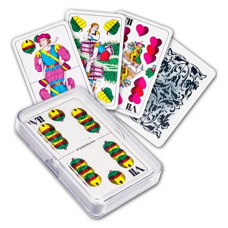 Mariáš dvouhlavý v plastové krabičce