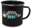 Smaltovaný hrnek Friends|Přátelé: Central Perk & Logo (objem 400 ml)