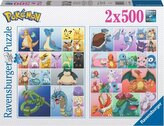 RAVENSBURGER Puzzle Pokémon 2x500 dílků