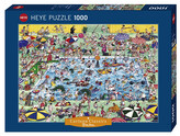 HEYE Puzzle Cartoon Classics: Zchlaďte se 1000 dílků