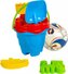 PL Sada na písek kyblík zámek set s míčem a nástroji plast