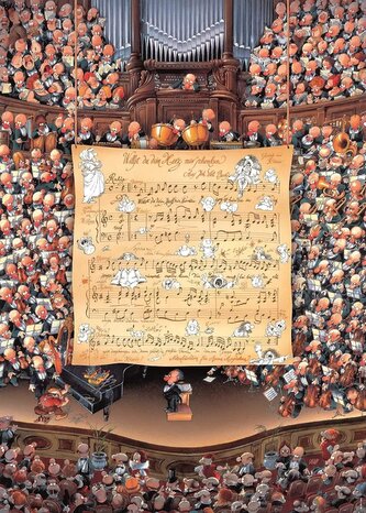 HEYE Puzzle Hudba 1000 dílků