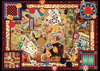 RAVENSBURGER Puzzle Nostalgické hry 1000 dílků