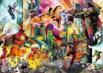 RAVENSBURGER Puzzle DC Comics: Flash 1000 dílků
