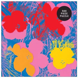 GALISON Čtvercové puzzle Květiny 500 dílků