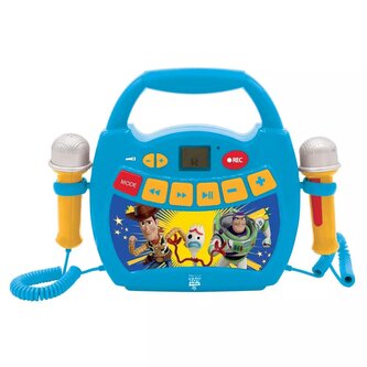 Reproduktor karaoke Disney Toy Story se 2 mikrofony