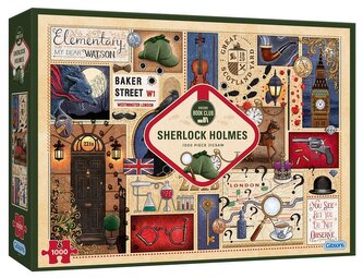 GIBSONS Puzzle Knižní klub: Sherlock Holmes 1000 dílků
