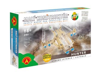 ALEXANDER Malý konstruktér Hunter konstrukční STAVEBNICE 280 dílků kov