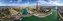 EUROGRAPHICS Panoramatické puzzle Paříž, Francie 1000 dílků