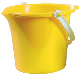 Androni Kyblík s výlevkou - průměr 18 cm, žlutý Androni Kyblík s výlevkou - průměr 18 cm, žlutý