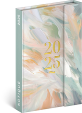 Diář 2025: Malba - týdenní, magnetický, 11 × 16 cm