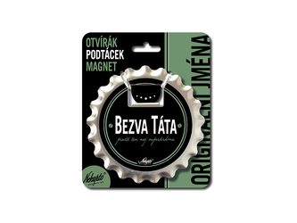 Nekupto Otvírák na pivo, podtácek Bezva táta V.I.P.