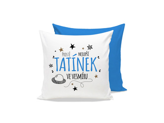 Nekupto Polštář s potiskem Nejlepší táta ve vesmíru Nekupto Polštář s potiskem Nejlepší táta ve vesmíru