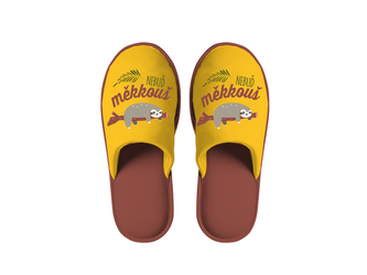 Nekupto Dárkové papuče Nebuď měkouš