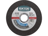 EXTOL INDUSTRIAL kotouč řezný na ocel/nerez, O 115x1,0x22,2mm