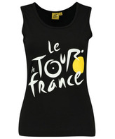 Dámské tričko - tílko Tour de France: Logo (M) černé