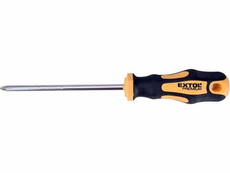 EXTOL PREMIUM šroubovák křížový pozidriv, PZ 0x75mm, CrV