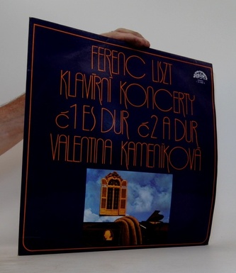 Ferenc Liszt: Klavírní koncerty č.1 Es-Dur a č.2 A-Dur (LP)
