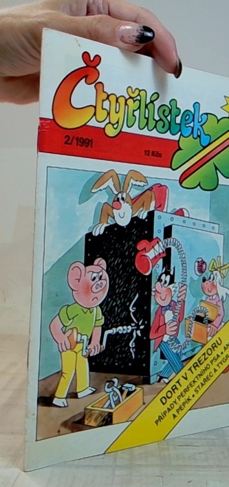 Čtyřlístek 2/1991 - Dort v trezoru