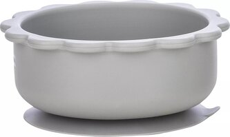 FreeON Silikonová miska Lev, šedá